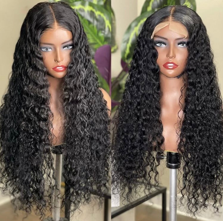 5x5 Water wave HD lace wig