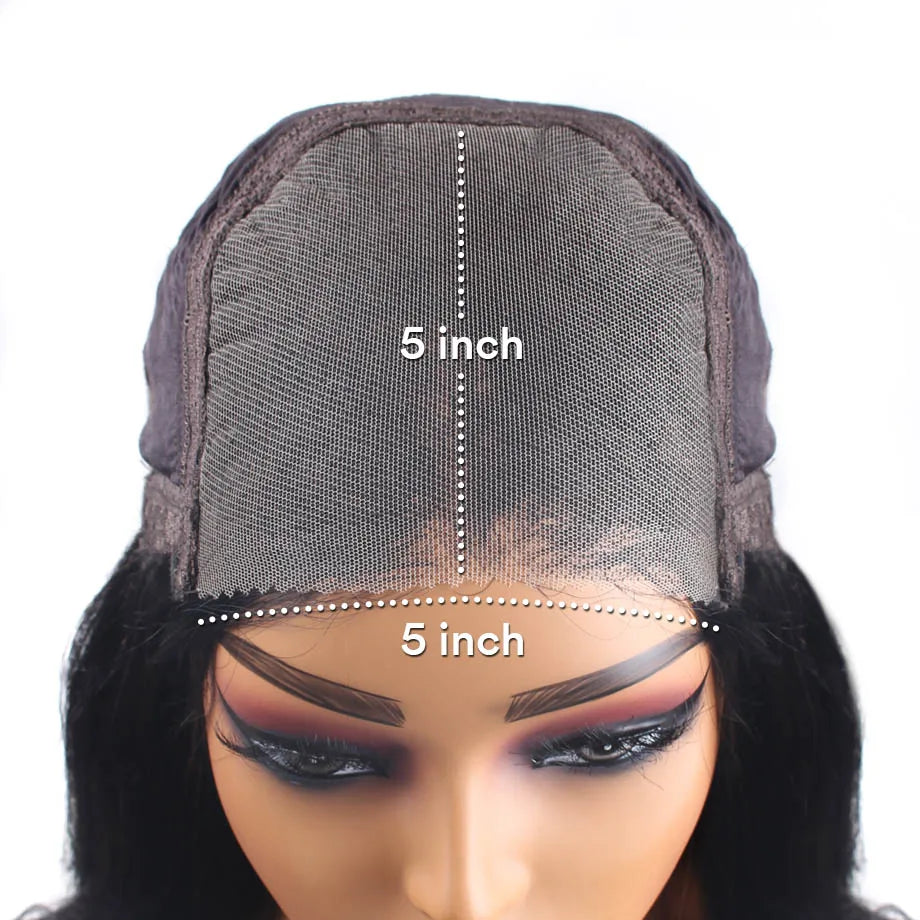 Glueless Wig 30 34 Inch Curly HD Lace Frontal Wig Human Hair Pre Cut Pre plucked 4x4 5x5 Transparent HD Lace Front Wig